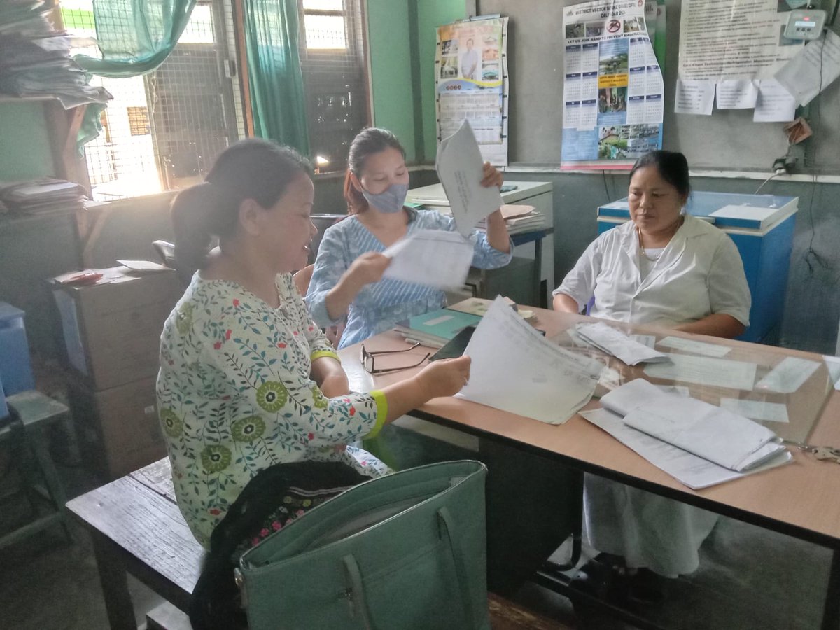 ABDM_Arunachal's tweet photo. District ABDM Coordinator (DAC) Namsai, Bharti Perme visited NCDP EPI team to discuss ABHA with them. 
#ABHA #ayushmanbharathealthaccount #abhadrive #ABDM #AyushmanBharatDigitalMission #healthcareprofessionalregistry #HPR #healthfacilityregistry #HFR #namsai #ArunachalPradesh https://t.co/NhRIASOHN9