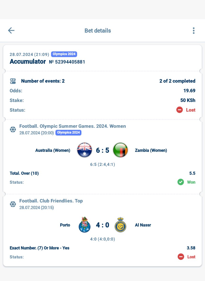 LivebetsN's tweet photo. I think I'll just stick to single bets .. https://t.co/n6dWXPttiM