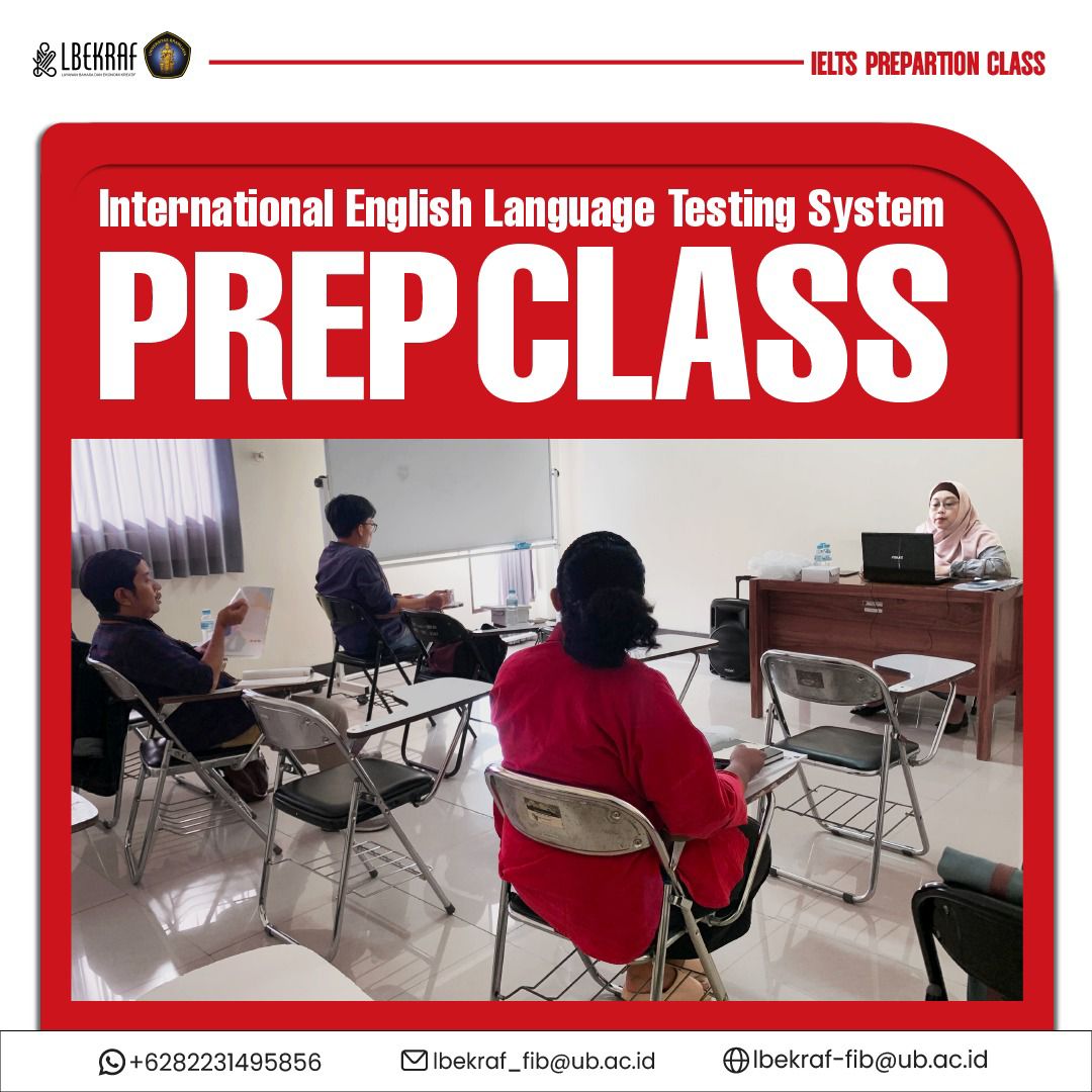 LBEKRAF's tweet photo. Dalam rangka meningkatkan kualitas pengajaran, FIB menugaskan 4 dosen dari Program Studi Antropologi dan Seni Rupa Murni untuk mengikuti kelas persiapan IELTS. 
 
Layanan Bahasa dan Ekonomi Kreatif (LBEKRAF)
Gedung A FIB UB lantai 1 
WhatsApp (082231495856)
Ibekraf_fib@ub.ac.id https://t.co/SaanksCrPl