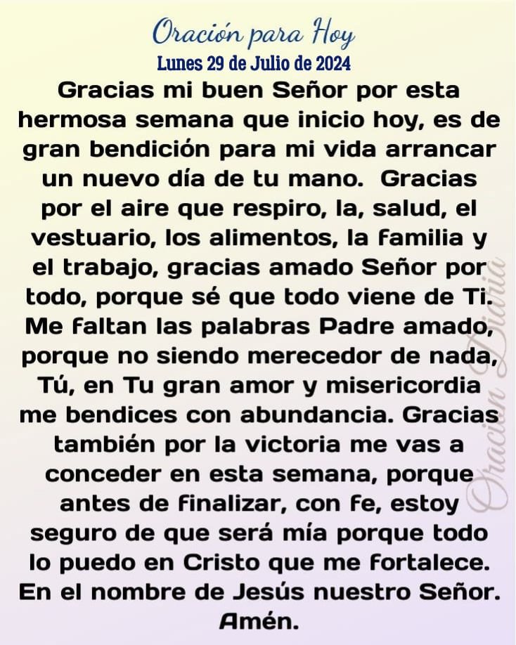 Oración Diaria®™ (@oracion_diaria) on Twitter photo 