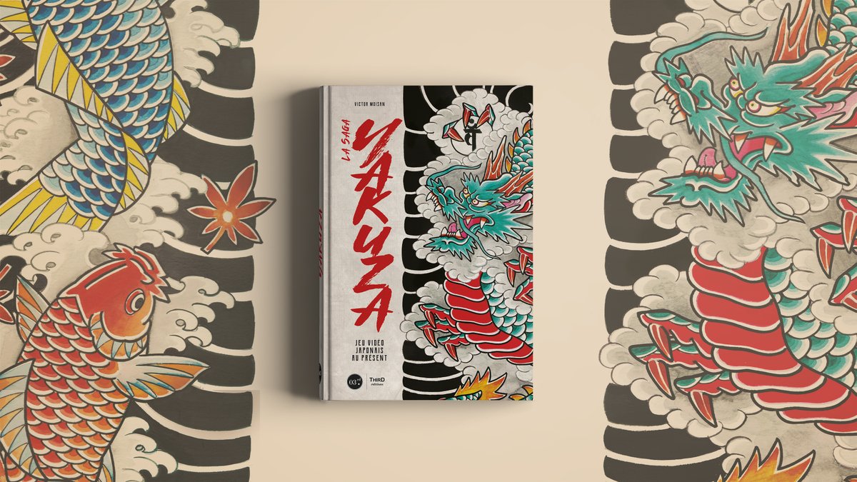 ThirdEditions's tweet photo. Le trailer de la série "Like a Dragon: Yakuza" a été diffusé ce week-end et il met bien l'emphase sur le tatoo de Kiryu... tout comme la couverture de notre livre !  

La première partie de la série sera dispo sur Prime Video le 24, mais notre livre est dispo tout de suite ! https://t.co/DEUUGhWv4A