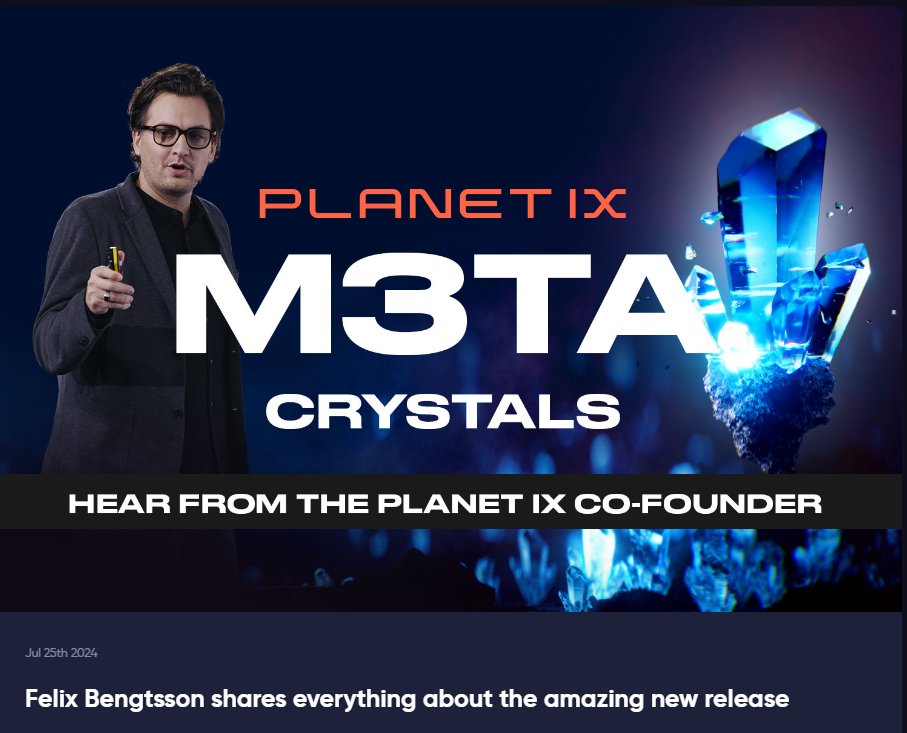 😎 Well guys, are you ready for the best staking of this season 😉 Looks like the money will flow like a river 💰
#PLANETIX #NFT $IXT #Stakingfarm #Web3 #GameFi #P2E