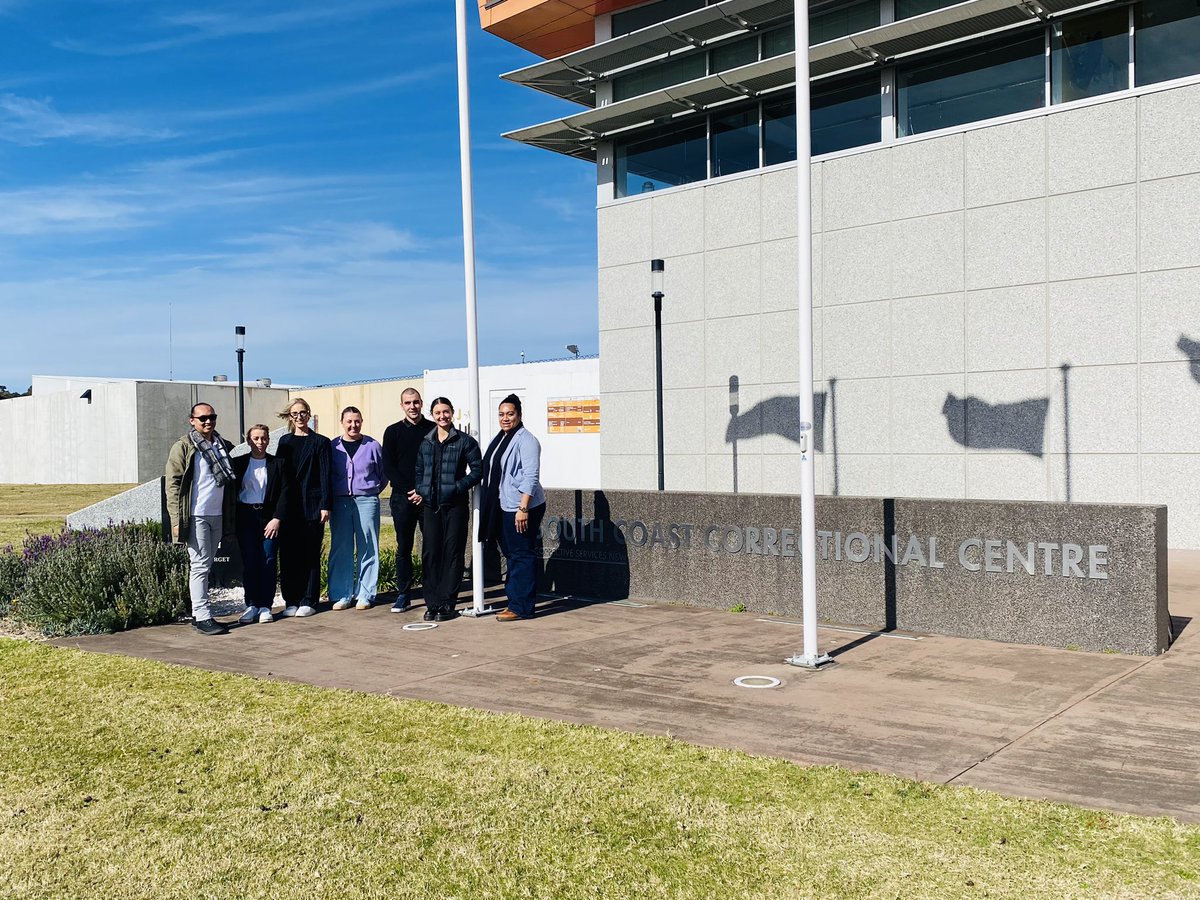 Dr Rebecca Bosworth (@rebeccaboswort2) on Twitter photo 🌟….and that’s a wrap!
2️⃣Days
4️⃣Guided tours of South Coast Correctional Centre
1️⃣6️⃣ <a href="/UoWnursing/">UOW School of Nursing</a> & #dietetics and #nutrition students
➕a whole lot of inspiration, laughs & greater insight into the incredible work of JHNSW team. Thanks Matt, Amy (NUM) & the South Coast team! 🌟….and that’s a wrap!
2️⃣Days
4️⃣Guided tours of South Coast Correctional Centre
1️⃣6️⃣ <a href="/UoWnursing/">UOW School of Nursing</a> & #dietetics and #nutrition students
➕a whole lot of inspiration, laughs & greater insight into the incredible work of JHNSW team. Thanks Matt, Amy (NUM) & the South Coast team!
