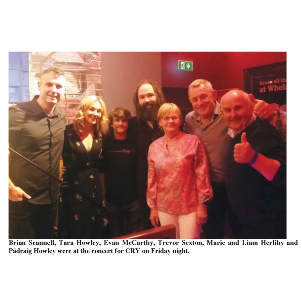 CRYIre's tweet photo. Great coverage in the #WeeklyObserver #Limerick from the fantastic night provided @tara_howley for the #Camino fundraiser for https://t.co/C9g4xkCiyv in @whelansbar1.
Huge thanks to everyone who supported & donated so generously.🙏
#Charity #FriendsOfCRY #Limerick https://t.co/s4x5fIJePP