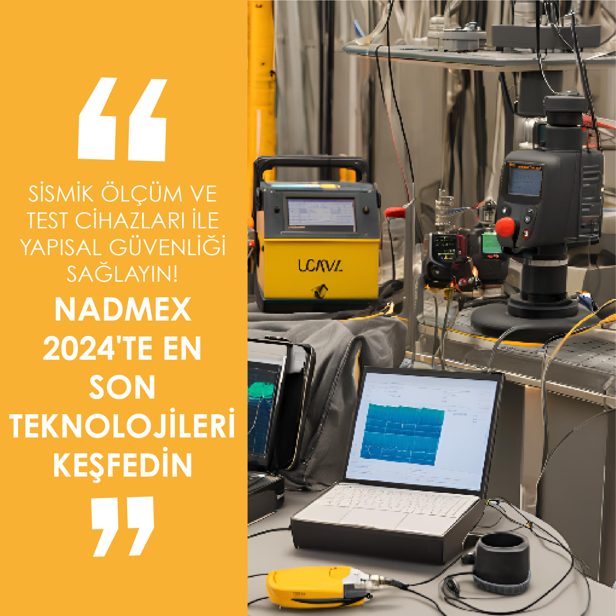 🌍 NADMEX 2024: Hayat Kurtaran Çözümler ve Teknolojiler! 🌍 

2-4 Ekim'de İstanbul Fuar Merkezi'nde afet yönetimindeki kritik ekipmanları keşfedin. 

🔗Katılımcı olun: 
nadmex.com/katilimci-olun/ 

🎫Ücretsiz bilet: onlinebilet.tgexpo.com/public/tr/nadm…

#NADMEX2024 #AfetYönetimi #AfetHazırlığı