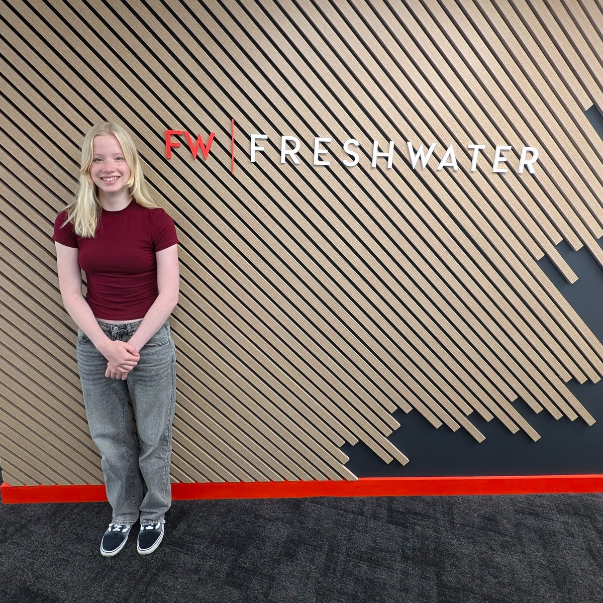 (1/2) Hoping to kick start her career in marketing, our second Fresh Futures placement student, 15-year old Jessica Waddles, joined us to gain experience working alongside our events and creative teams.