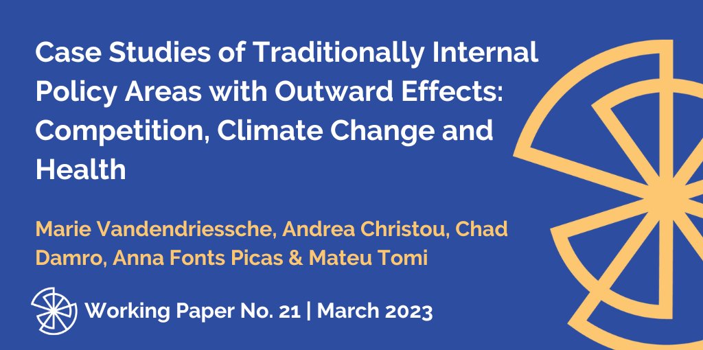 ENGAGE (@engage_europe) on Twitter photo Competition, climate change and health fall under the 🇪🇺's external action ‘plus’.
<a href="/MaryVdd/">Marie Vandendriessche</a>, <a href="/andrea_christou/">Andrea Christou</a>, <a href="/ChadDamro/">Chad Damro</a>, <a href="/annafopi/">Anna Fonts Picas</a> & <a href="/mateu_tomi/">Mateu Tomi</a> identify linkages between these policy areas & traditional external action 👇
engage-eu.eu/wp21 Competition, climate change and health fall under the 🇪🇺's external action ‘plus’.
<a href="/MaryVdd/">Marie Vandendriessche</a>, <a href="/andrea_christou/">Andrea Christou</a>, <a href="/ChadDamro/">Chad Damro</a>, <a href="/annafopi/">Anna Fonts Picas</a> & <a href="/mateu_tomi/">Mateu Tomi</a> identify linkages between these policy areas & traditional external action 👇
engage-eu.eu/wp21