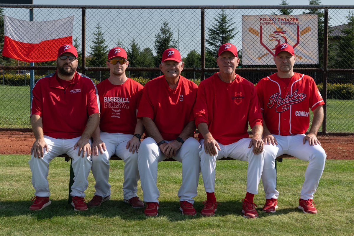 bragiel's tweet photo. Its been an honor coaching the 🇵🇱 Poland National Baseball Team alongside Dennis, John, John and Phil!

@cookie42dennis @McJohn7mc @jaydubbz41 @PRichm7 @polishbaseball @pzball https://t.co/rJSHfBLePK