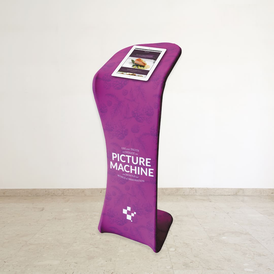 Bring an interactive element to your exhibition stand with a data capture form, video or PDF brochure displayed on a tablet and secured to a fancy Padium Tablet Stand. 

#Nettl #Marketing #Exhibitions #TabletStand