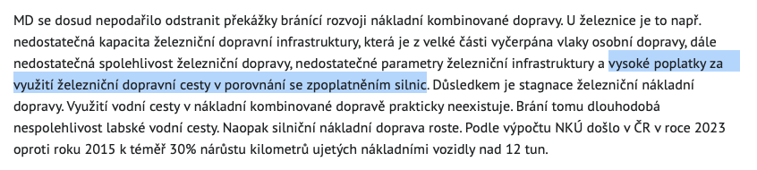 JakubOnderka's tweet photo. Proč jsou kolony na dálnicích? Protože stát dotuje silniční dopravu mnohem více než železniční.

https://t.co/0QSxYBVx5O https://t.co/JyO9bH0moV
