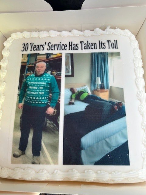 Balloo_Hire's tweet image. 🎉𝐇𝐨𝐨𝐫𝐚𝐲! 𝐂𝐞𝐥𝐞𝐛𝐫𝐚𝐭𝐢𝐧𝐠 𝟑𝟎 𝐈𝐧𝐜𝐫𝐞𝐝𝐢𝐛𝐥𝐞 𝐘𝐞𝐚𝐫𝐬!🎈

Join us in celebrating our Omagh Depot Manager Matt Devlin on reaching this incredible #milestone – 
Three decades of leadership, dedication, &amp;amp; hard work! 🚀

#30YearsOfService #EmployeeAppreciation