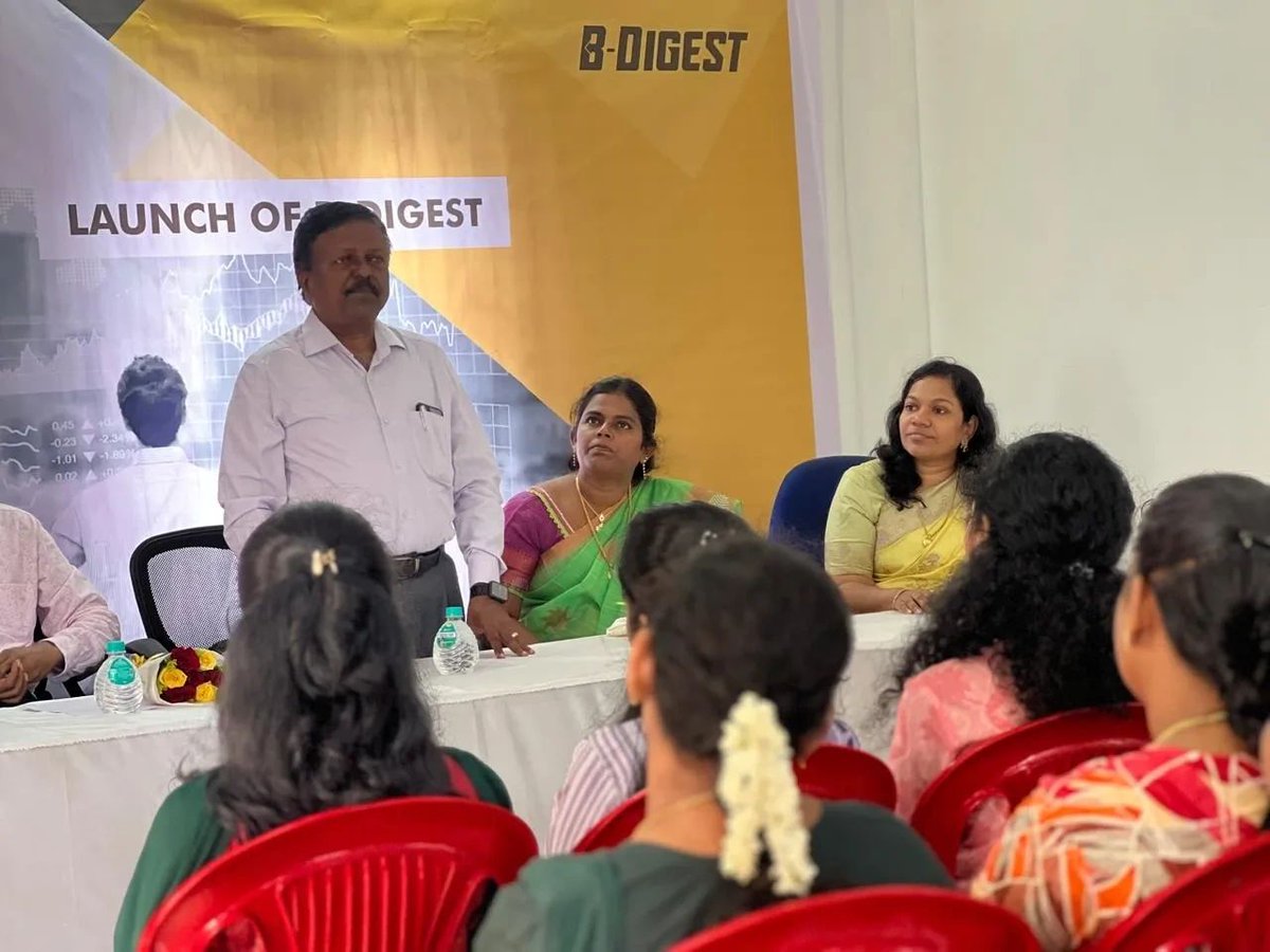 imanagerjournal's tweet image. Official launch of B-Digest Journal, a co-published Journal by i-manager Publications and B-Digest.

#BDigest #newjournal #imanagerpublications #imanagerjournals