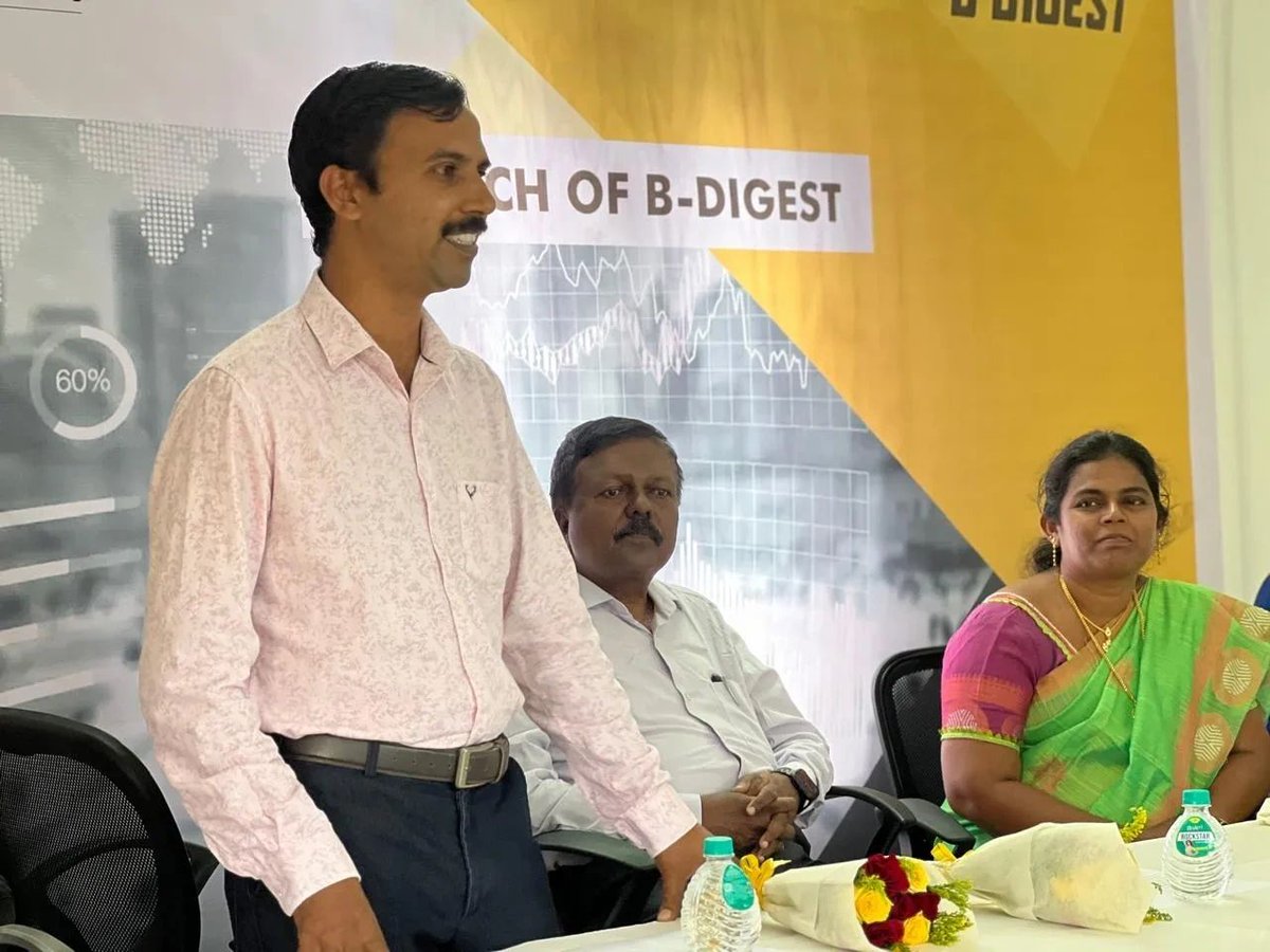 imanagerjournal's tweet image. Official launch of B-Digest Journal, a co-published Journal by i-manager Publications and B-Digest.

#BDigest #newjournal #imanagerpublications #imanagerjournals