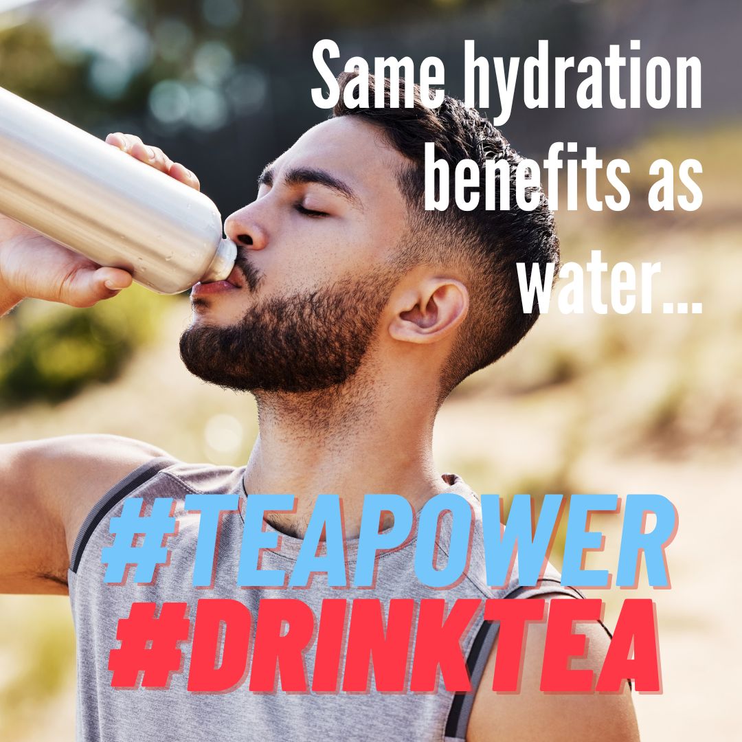 UKTalkingTea's tweet image. Sports fever is definitely in the air this month and next. Did you know that drinking tea helps keep us hydrated and could also contribute to energy nutrients and intake of polyphenols. Make sure you hydrate like an Olympian!
#teapower #drinktea #brewcrew #teatime