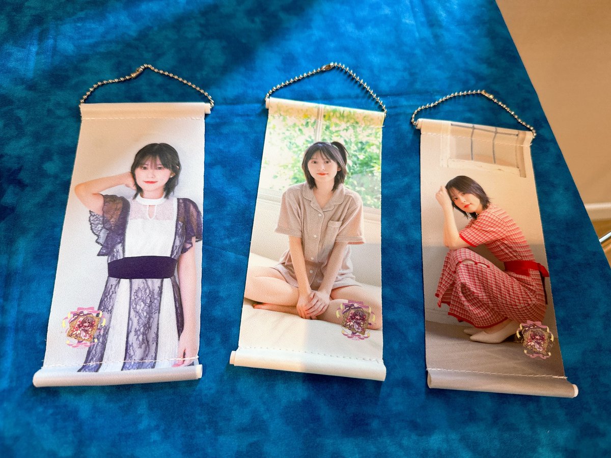 バースデーイベントのグッズのサンプルをいただきました🎂✨ まずはFC