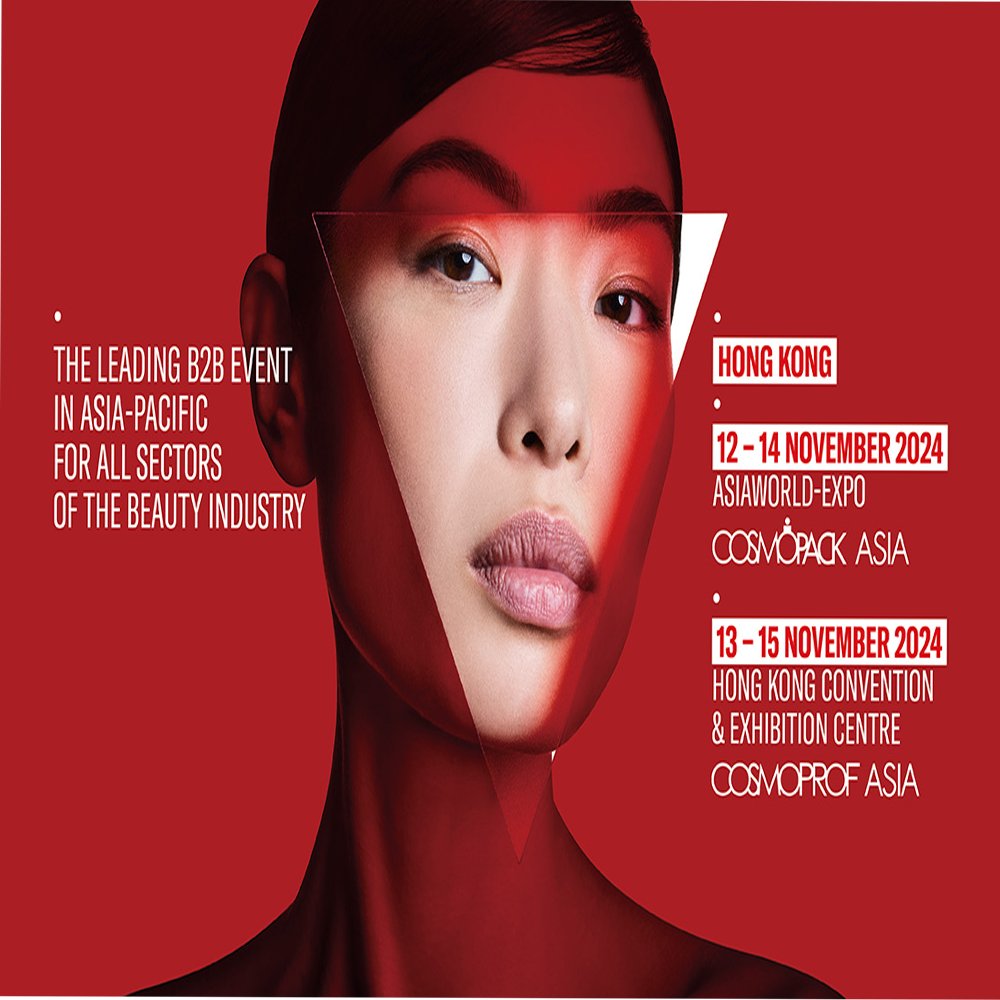 AARipon77's tweet image. Experience the Future of Beauty at the Hong Kong Cosmopack Expo 2024!

Event Details:
📷 Date: 12 - 14 November 2024
📷 Venue: AsiaWorld-Expo
📷 Address: 1 Airport Expo Blvd, Chek Lap Kok, Hong Kong.

#cosmopack #hongkongexpo #cosmoprof
#cosmoprofbeauty #Cosmoprof2024