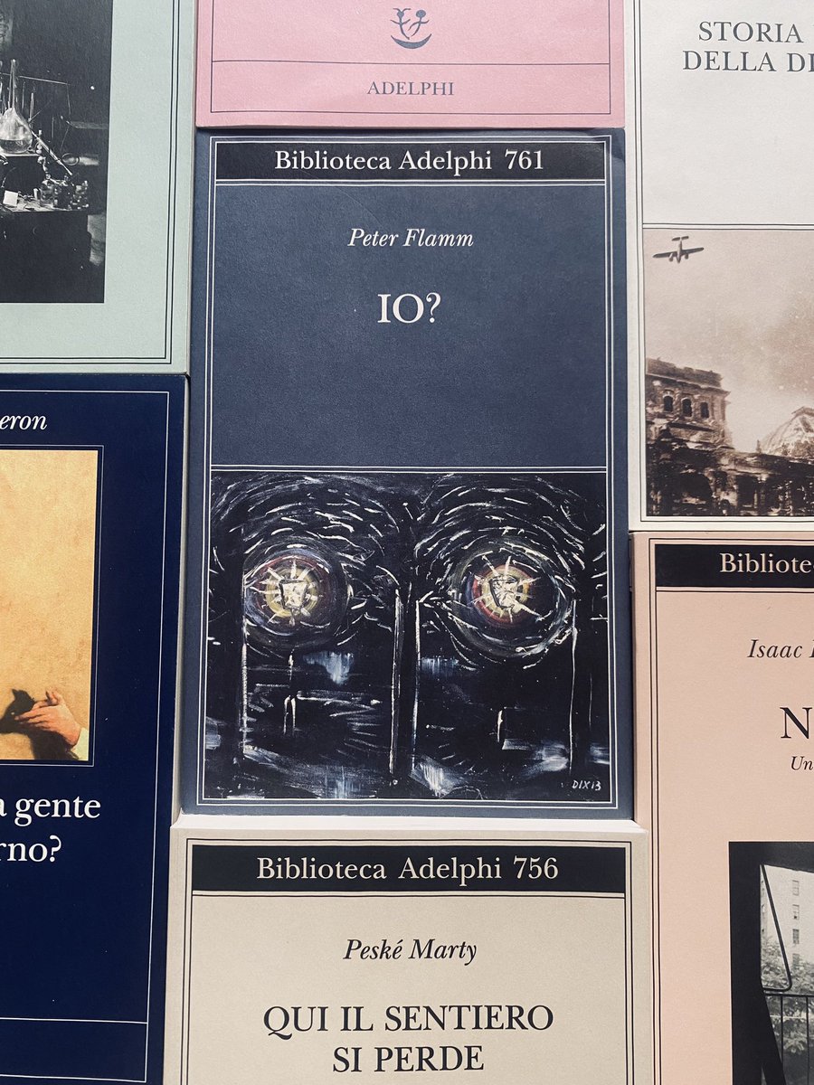 GiCivi's tweet photo. “Presentato nella prima traduzione mondiale da Adelphi, il profetico Io? di #Flamm rende il fluttuare dell'identità con un prolungato monologo interiore o, meglio, un flusso onirico, ogni situazione si soprappone ad un'altra e misteriosamente sfuma, come liquefatta”
Renato Minore https://t.co/NCP4KQTIed