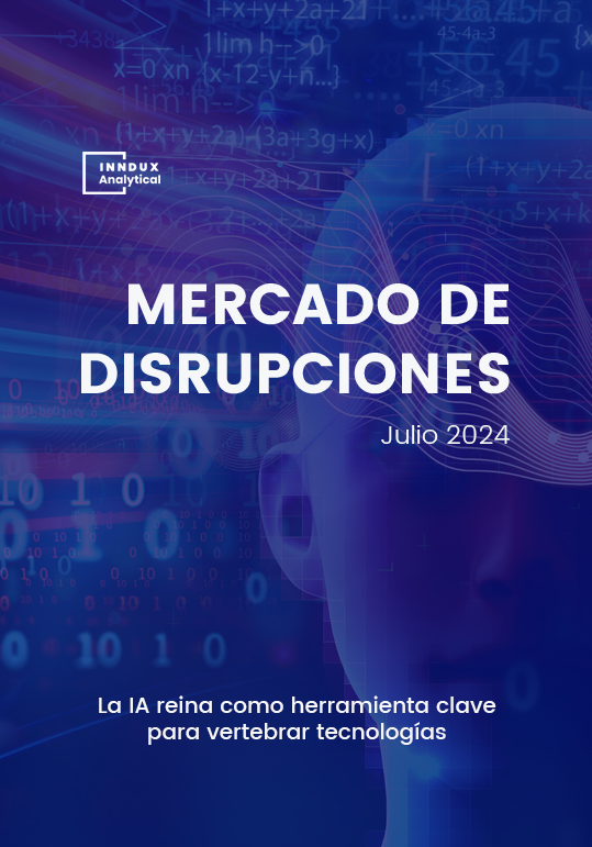📑 Descubre los mejores casos prácticos de #innovación #empresarial en el #Informe Mercado de Disrupciones de julio.

📊Profundiza en cómo la #IA se ha convertido en herramienta clave para vertebrar tecnologías y sectores.

➡️ ¡Ya disponible en #InnduxBOX! inndux.com
