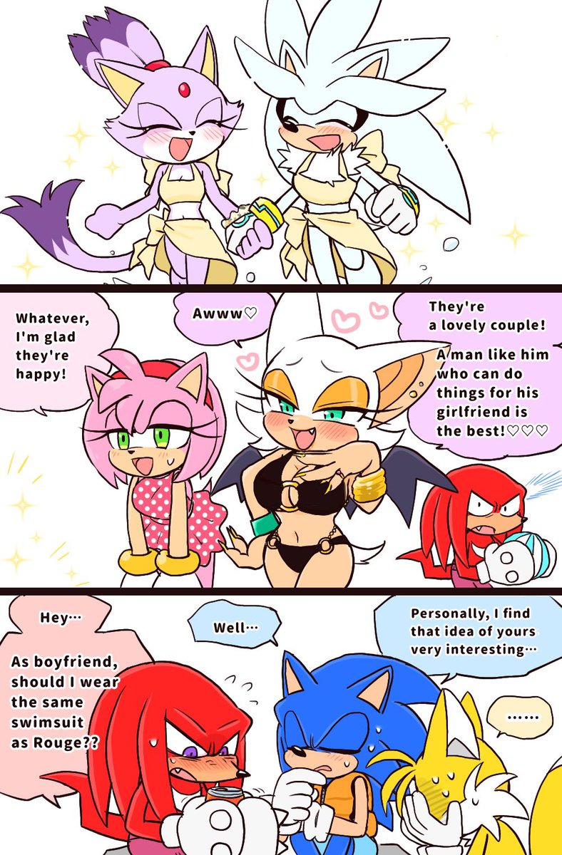 yotsumeddd's tweet photo. 🏖️🤍🤝💜
#silvaze #silvazesummer2024 #knuxouge https://t.co/Sz2eJkn33B