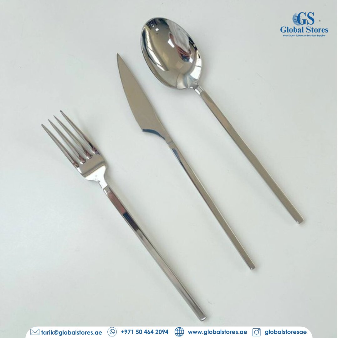 globalstoresae's tweet image. Perfect cutlery for every occasion ✨ #TablewareEssentials #DiningWithStyle #cutlerycharm

Visit our Showroom at Office #902, 9th floor Ajman Chamber of Commerce, Al Nakhil 2, Ajman, UAE

Contact us:
📞 +971 50 464 2094
✉️ tarik@globalstores.ae
🌍 globalstores.ae