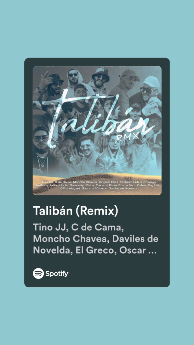 Que le follen a vuestro beef este es el verdadero Rifle Talibán