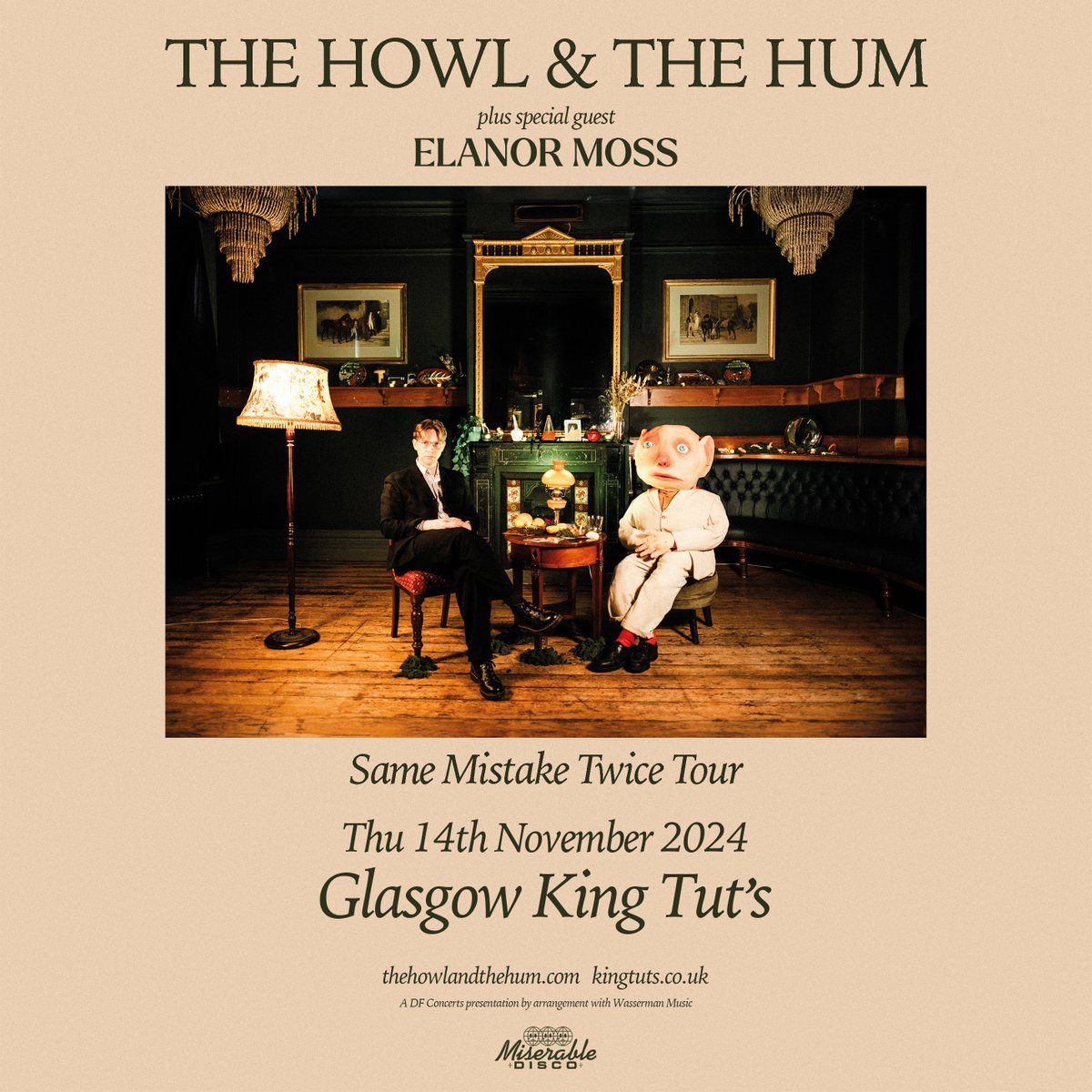 King Tut's Wah Wah Hut (@kingtuts) on Twitter photo SUPPORT ADDED ⇾ <a href="/elanor_moss/">elanor moss</a> will be supporting <a href="/HowlandHum/">The Howl & The Hum</a> on the Same Mistake Twice Tour this November ✨
Limited tickets remain, get yours now!
MORE INFO ⇾ ktwwh.co/howl&hum SUPPORT ADDED ⇾ <a href="/elanor_moss/">elanor moss</a> will be supporting <a href="/HowlandHum/">The Howl & The Hum</a> on the Same Mistake Twice Tour this November ✨
Limited tickets remain, get yours now!
MORE INFO ⇾ ktwwh.co/howl&hum