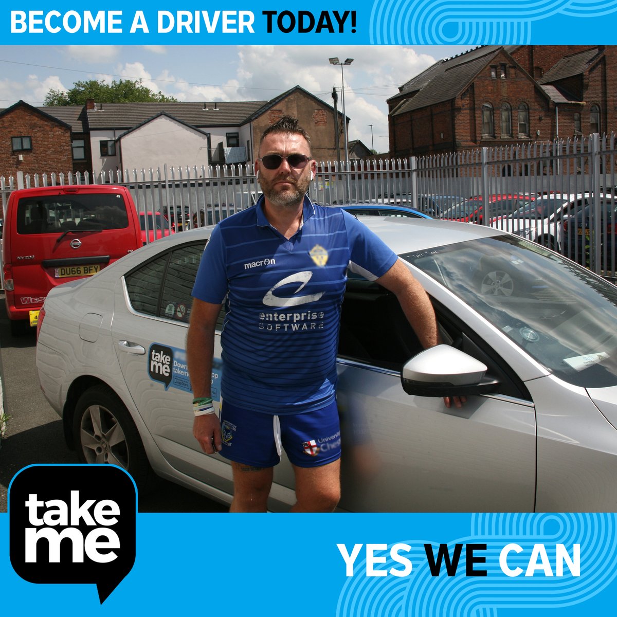 We have a friendly team here…The Take Me community is full of awesome, friendly people - drivers and passengers alike.
APPLY HERE: drive.takeme.taxi 
#TakeMe #Taxi #Driver #recruitment #newjob