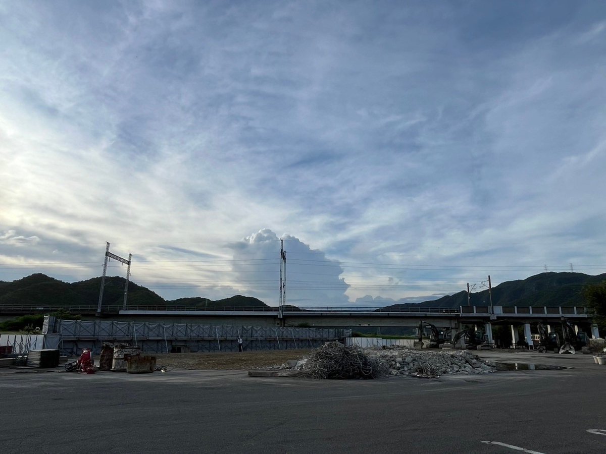osafune1963's tweet photo. 5月半ばから行っておりました、おさふねサービスエリアの解体工事が完了いたしました。
ここから先は新施設への工事に移行する予定です！
おさふねを愛する皆さま、お楽しみに🔺 https://t.co/tUdyipZY5w