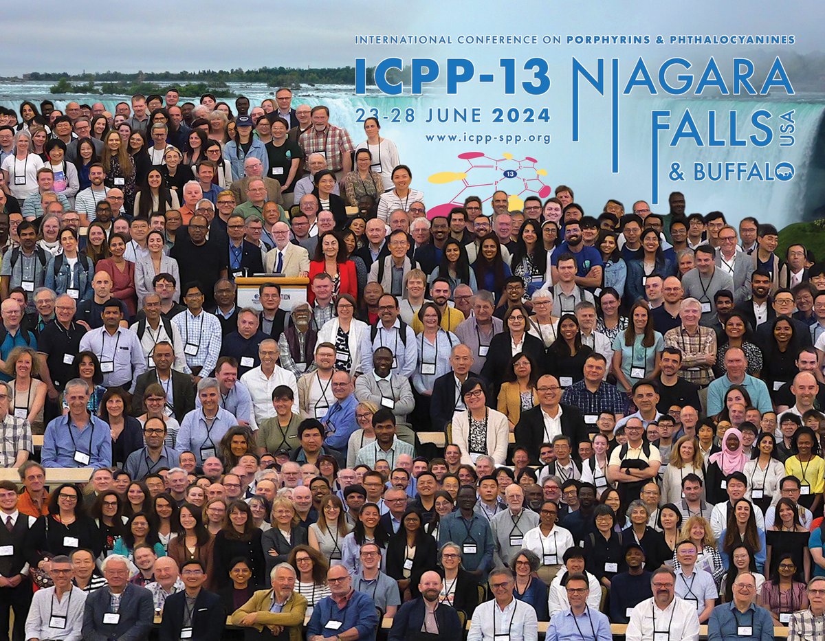 ❤️Heartfelt gratitude for your participation in the 13th International Conference on Porphyrins &amp; Phthalocyanines held in the stunning backdrop of Niagara Falls 🇺🇸 Scientific discussions &amp; delightful camaraderie made this conference a remarkable success. See u in Kyoto 2026 🇯🇵👋