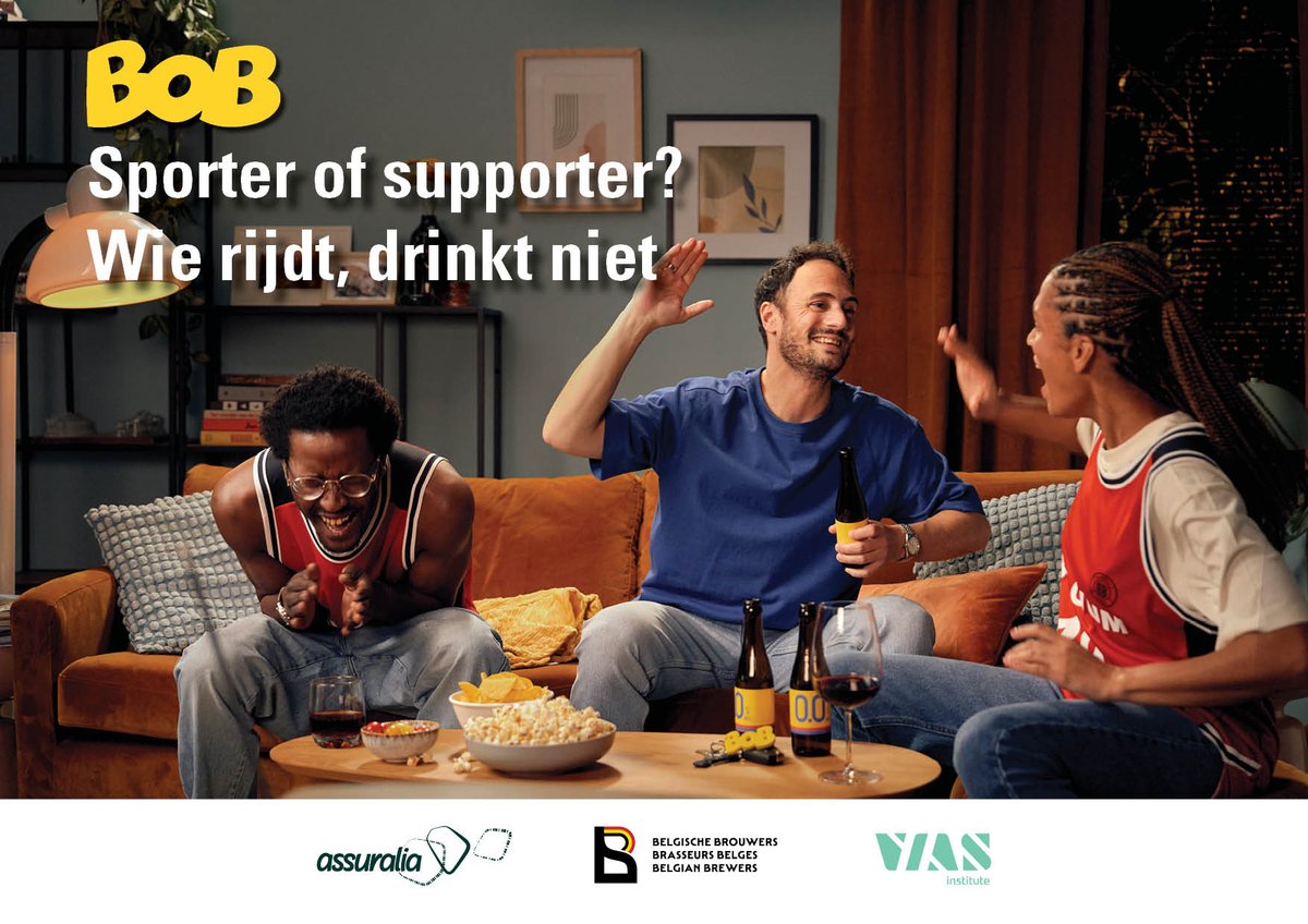 Allemaal samen achter onze atleten voor de Olympische Spelen! Laten we hun overwinningen vieren, maar blijf verantwoordelijk op de weg. 🏅🚗

Sporter of Supporter? Wie rijdt, drinkt niet. 💛

#OlympischeSpelen #GeenAlcoholAchterHetStuur #BOB #Verkeersveiligheid