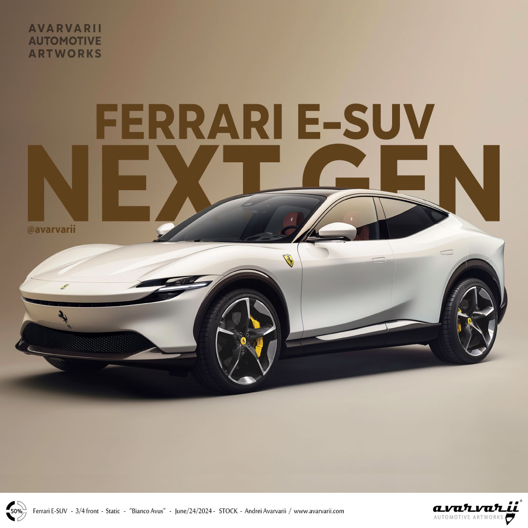 avarvarii_cars's tweet photo. A test mule spotted in Maranello by our friend @wilcoblok combines a modified Maserati Levante body with Ferrari Roma headlights, newly designed wheels, and fake quad exhaust tips, signaling its electric nature.

#Ferrari #FerrariClub #FerrariGang #FerrariElectric https://t.co/jBJFUq7w68
