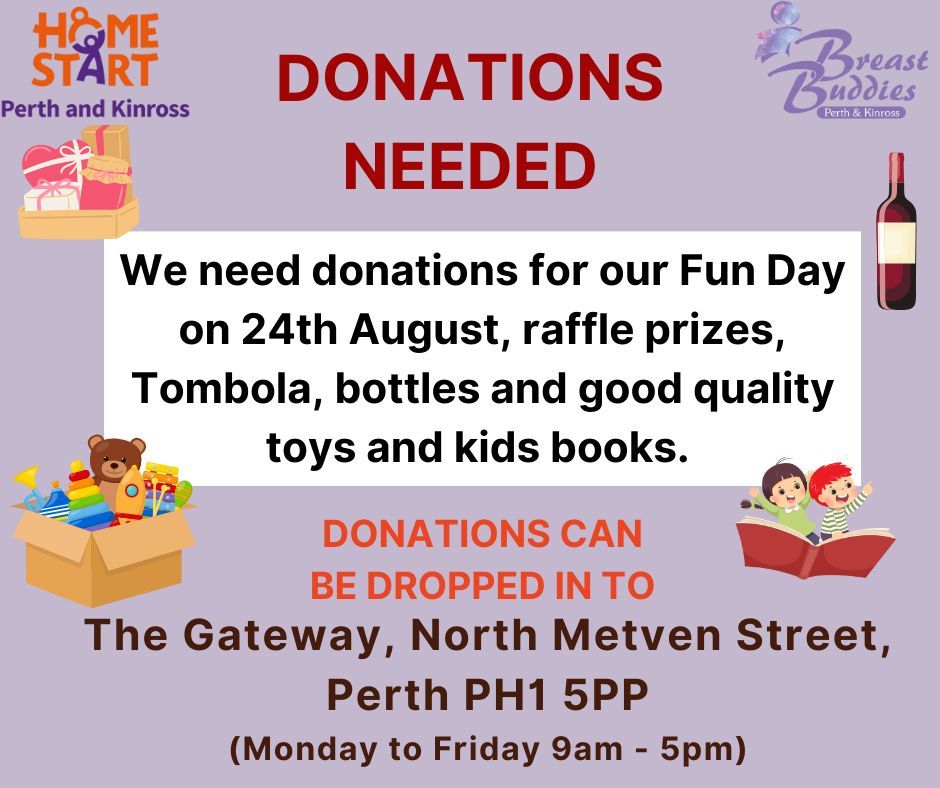 **DONATIONS NEEDED** Help us make our Fun day a big success ❤