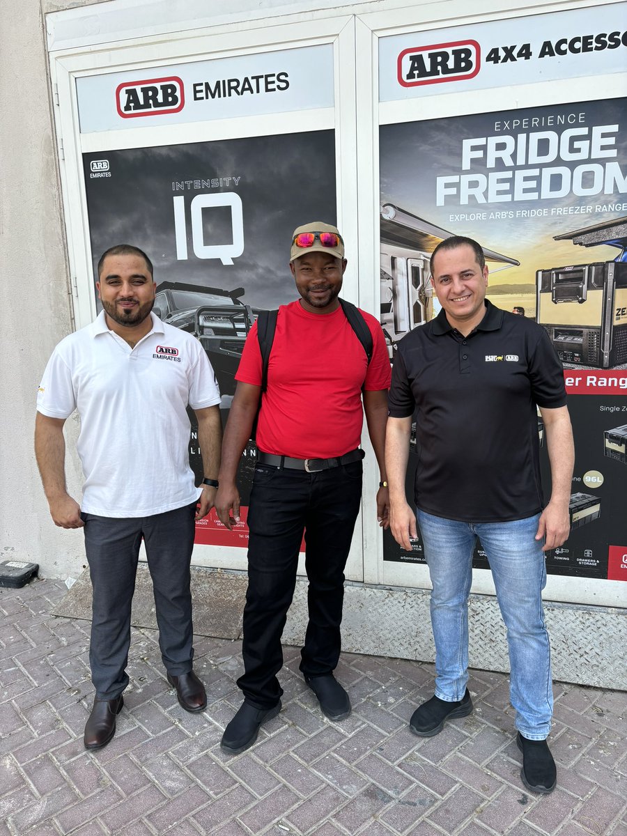 NNozzle's tweet image. Nous sommes honorés et ravis d’avoir rencontré avec succès l’équipe ARB Moyen-Orient.
ARB, l'un des principaux fabricants et fournisseurs mondiaux d'accessoires 4x4, apporte au monde même niveau de personnalisation qui en a fait une marque si célèbre parmi les passionnés de 4x4..