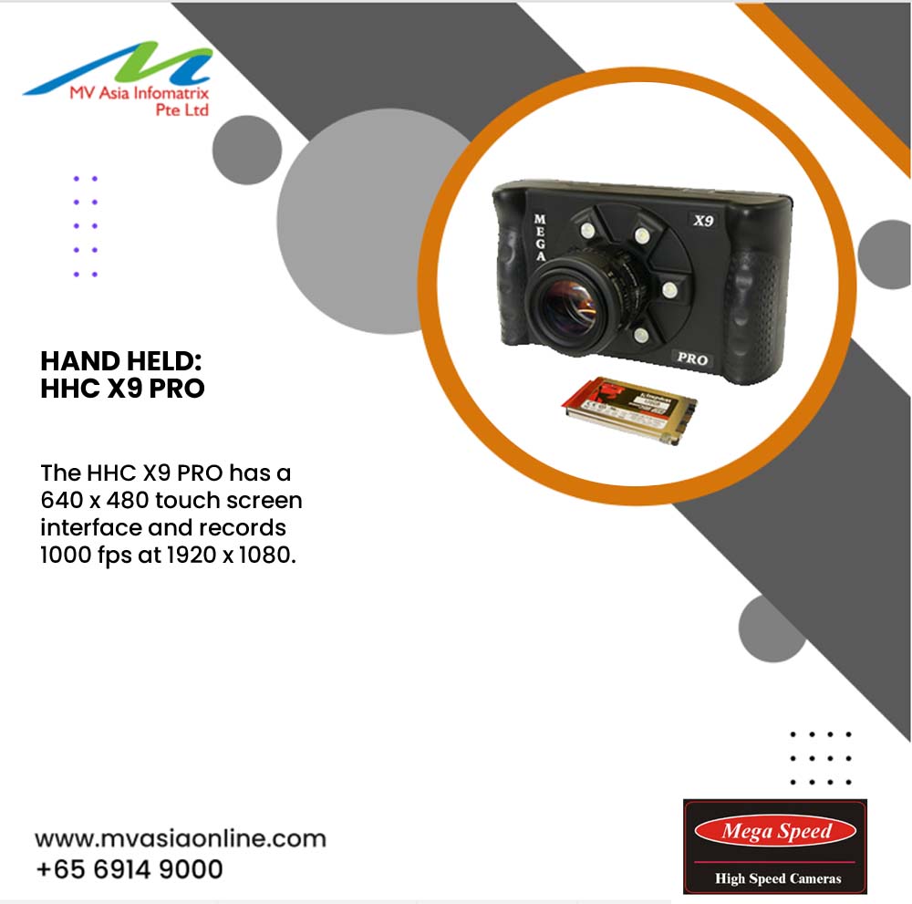 mvasiasingapore's tweet image. Capture high-speed moments with precision using the HHC X9 PRO! Featuring a 640 x 480 touch screen interface and recording at 1000 fps at 1920 x 1080, 

Visit mvasiaonline.com or call us at +65 6914 9000.

#MegaSpeed #HighSpeedCameras #HHCX9PRO #MVAsiaInformatrix
