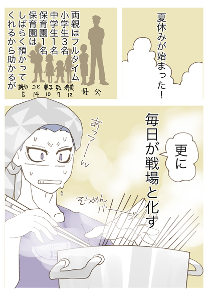 再録さねげん  
夏休み 