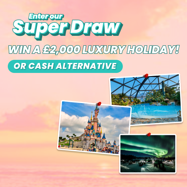 Win our biggest-ever summer prize - a £2,000 Luxury Holiday! Get your tickets by 31 August for your chance to win👉communityatheartlottery.com