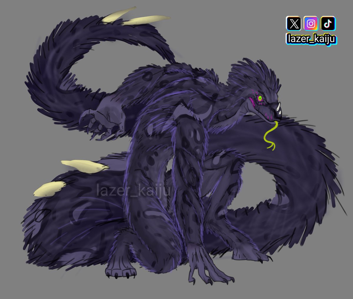 lazer_kaiju_'s tweet image. Арт для друга /]
#kaijuparadisehebi #kaijuparadiseart #kaijuparadiseroblox #hebi