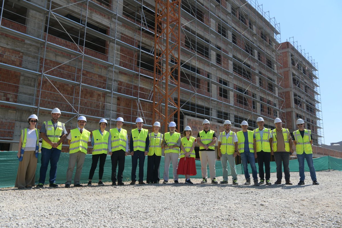 EU Ambassador in Kosovo (@euambks) on Twitter photo Amazing to see the progress of construction at the new Faculty of Mathematics & Natural Sciences of <a href="/Rektorati/">University of Prishtina</a>, 17 months after the groundbreaking ceremony.
By investing in education, the EU is investing in #Kosovo’s future. Proudly supporting the next generation of scientists. Amazing to see the progress of construction at the new Faculty of Mathematics & Natural Sciences of <a href="/Rektorati/">University of Prishtina</a>, 17 months after the groundbreaking ceremony.
By investing in education, the EU is investing in #Kosovo’s future. Proudly supporting the next generation of scientists.
