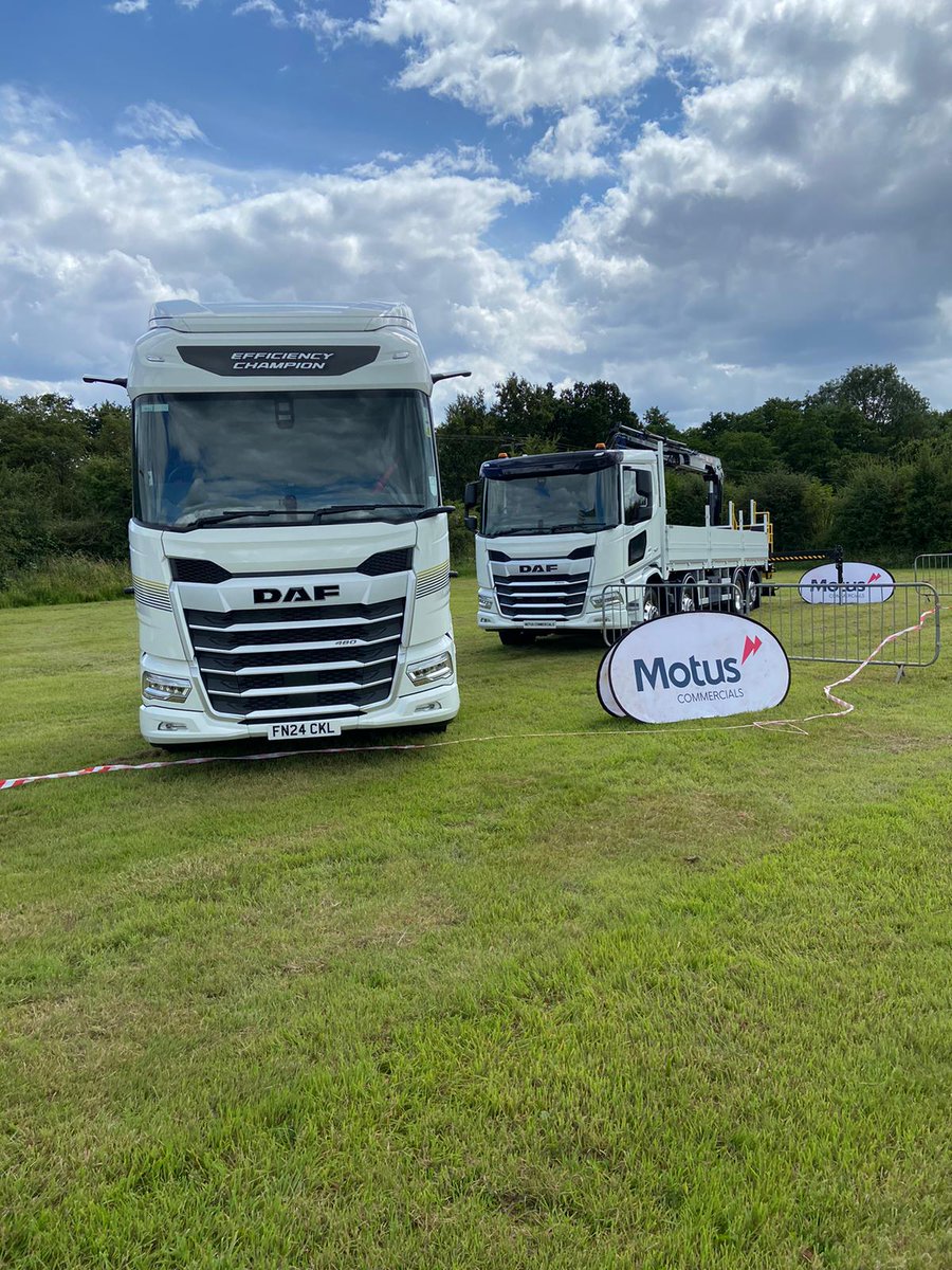 MotusDAF's tweet photo. Weekend of wheels - COMPLETE! ✅

We had an absolute BLAST at the Nottingham-based event, showcasing customer vehicles and providing the opportunity to take on our Crane efficiency test 🚛

#TruckShow #WeekendOfWheels #MotusRoadshow #Trucking #DAF #MotusDAF #MotusCommercials https://t.co/Dg4qWwykja