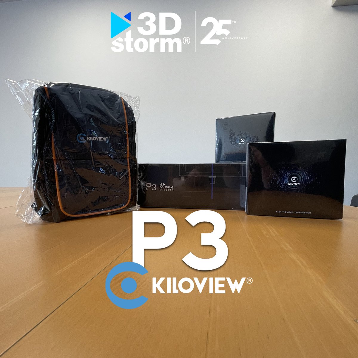 📦We just received the highly anticipated <a href="/kiloview/">Kiloview Electronics</a> P3 at our 3D Storm office in Bordeaux, France! 🎉

The P3 units are here &amp; will be ready to ship quickly to our customers. 

Want to be among the first to experience the Kiloview P3? Reach out to your sales representative today!