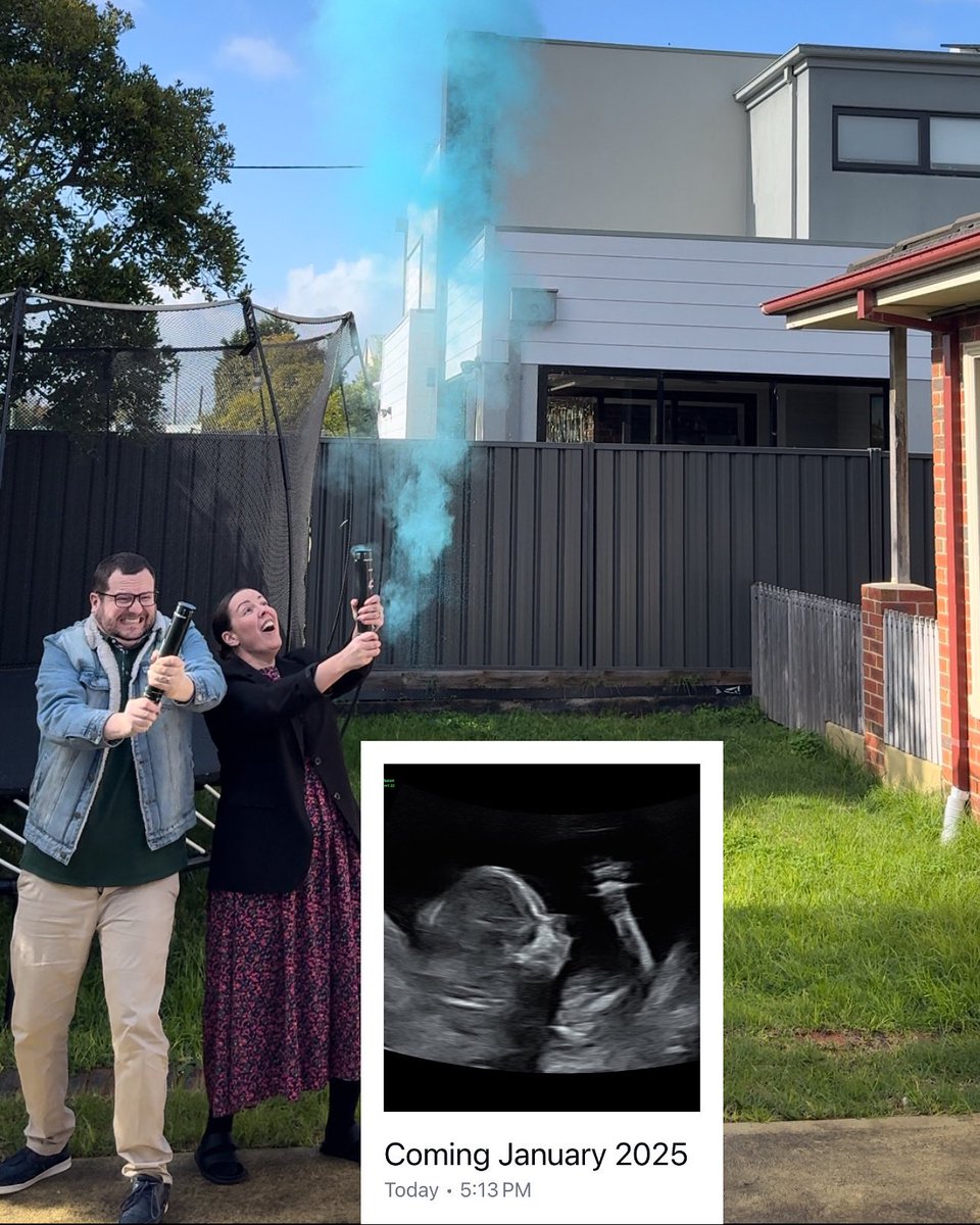 💫We are overjoyed to announce that our family is growing! I’m thrilled to share that we are expecting a baby boy! 👶🏻💙 #babynumber2 #boysareback #letsgo