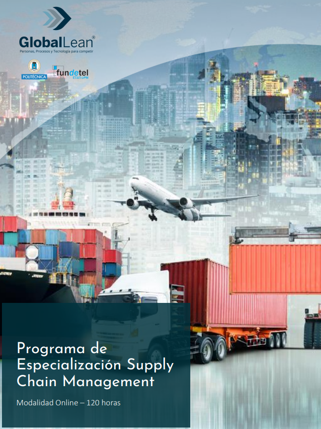 GlobalLean's tweet photo. ¡Ya puedes inscribirte en el Programa de Especialización en Supply Chain Management (SCM)! Hazte experto en la gestión de la cadena de suministro, y cómo se dirigen las operaciones de manera óptima. Certificado emitido por la Universidad Politécnica de Madrid (UPM) y Global Lean. https://t.co/d50scowgVZ