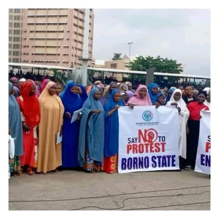 You are doing a protest to say No To Protest.

Why didn't they stay at home and pray? 
Just as selfish and irresponsible Governors have been telling citizens to pray and not protest