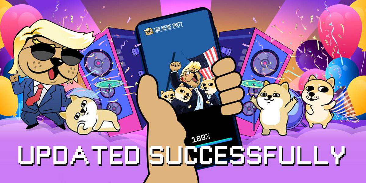 📢 Attention!! 📣 TRUMPY's Grand Party is ON NOW!

Trumpy has prepared a 100,000 $Trumpy prize pool for you to grab!

Steps:
1. Like + RT this post
2. Invite 3 friends by your referral link and drop the link down

⌛️ 1 day

#tonmemeparty #ton #meme #trump #trumpy #giveaway