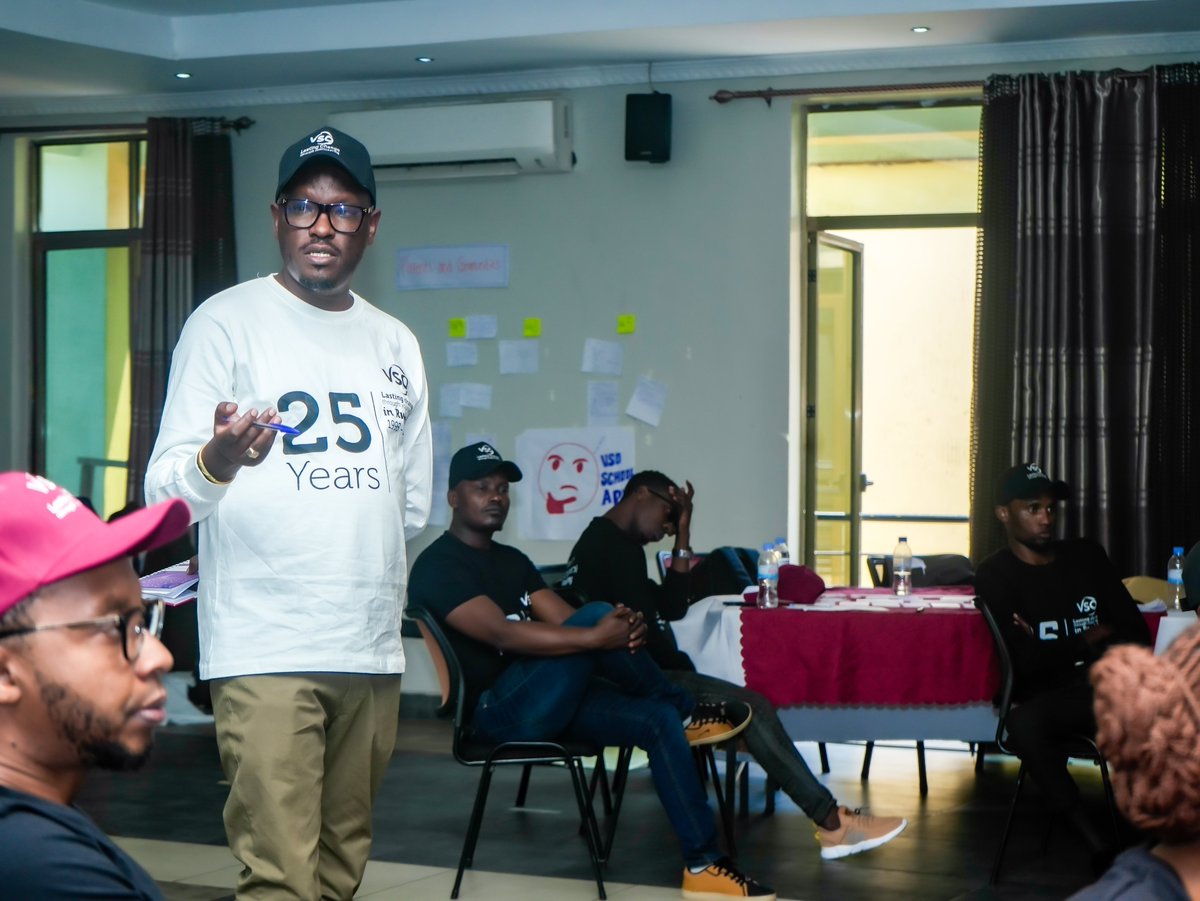 VSO_Rwanda's tweet photo. Last week, @VSO_Rwanda team met for its annual programme planning and review week.
This dedicated week had intensive sessions aimed at strategizing, evaluating ongoing #projects, and setting objectives for future #projects and initiatives.
#WevolunteerFor
#VSORocks https://t.co/hRQTJOJtLn