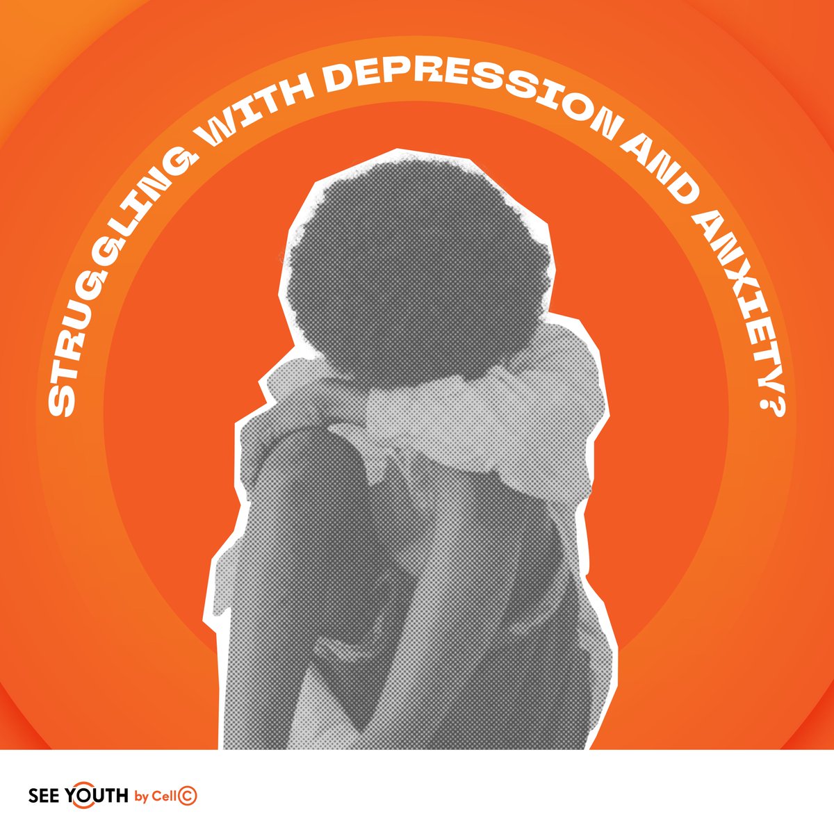Anxiety and depression can have a major effect on your academic journey. We don't want you to go through this alone, contact the South African Depression and Anxiety Group for private assistance: sadag.org

#SeeYouthbyCellC #MentalHealth #YouGotThis