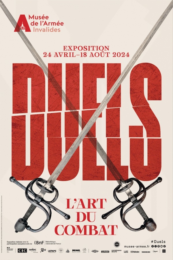 #IdeeDeSortie ⚔ | Derniers jours pour visiter l’exposition "Duels. L’art du combat" au  <a href="/MuseeArmee/">Musée de l'Armée</a>, et découvrir les sources historiques de ces combats singuliers !
👉 swll.to/expositionDuels
#OlympiadeCulturelle #CultureetSport <a href="/Paris2024/">Paris 2024</a>