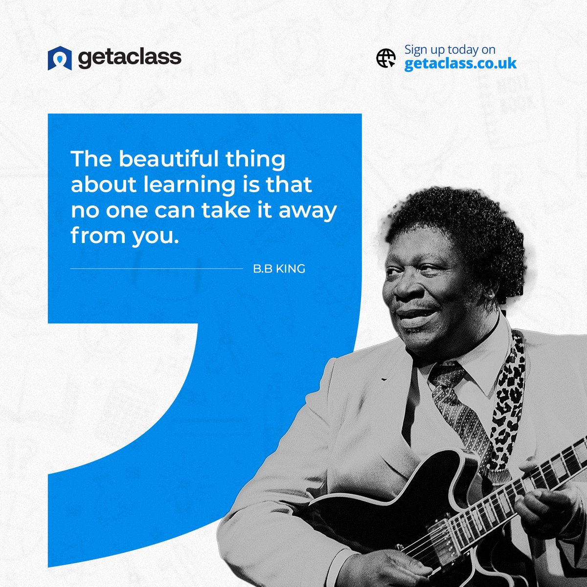 GetaClassUK's tweet photo. Embrace lifelong learning with Getaclass.

Explore our diverse range of courses today!

Visit https://t.co/M5cVkvAwny to get started
.
.
#Getaclass
#IntroducingGetaclass
#LifelongLearning https://t.co/HsEq3TGMxm