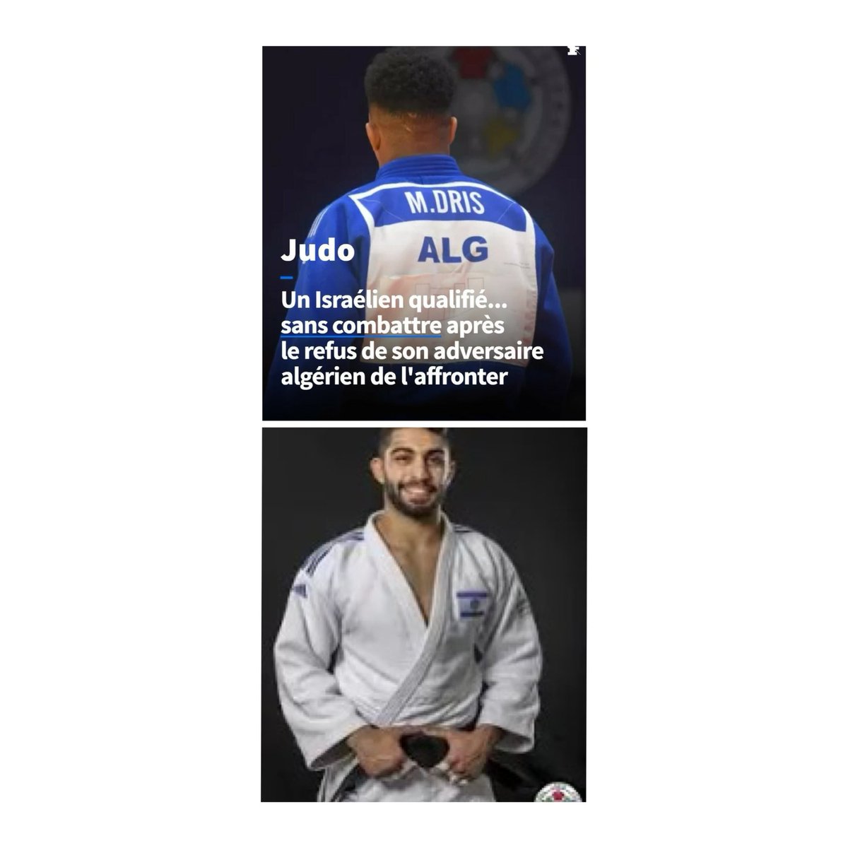 Anne_deProvence's tweet photo. Première session des #JeuxOlympiques  pour l’athlète israélien #Tohar Butbul, qualifié direct pour les 16ème! 
L’Algérie est dégagée et c’est une très bonne chose! 
Si ça pouvait se généraliser pour tout…la France s’en porterait pas plus mal! https://t.co/fwmSnPsv7I