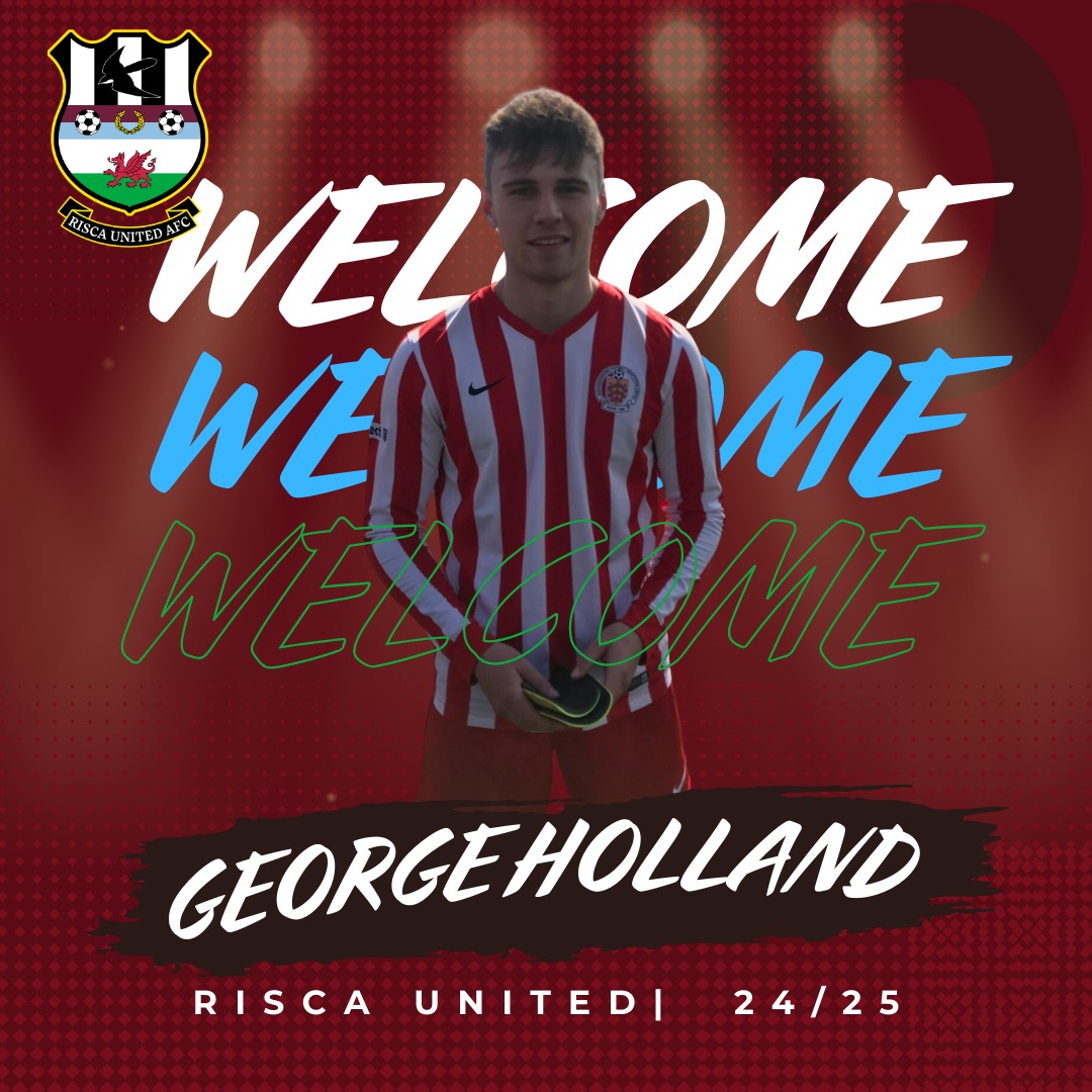 RiscaUtd's tweet photo. ANOTHER NEW SIGNING! ✍️

A massive welcome to George Holland!

George has spent his junior years with Southampton and has previously spent time playing with Yate and Caldicot! 👀

Another brilliant addition to the club! 💪 https://t.co/bzabCRKoQZ